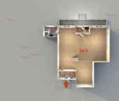 офис 102 кв м, этаж 1/24 Крестинского 35
