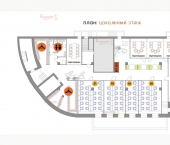 офис 18 кв м, этаж 1/4 Добролюбова 3