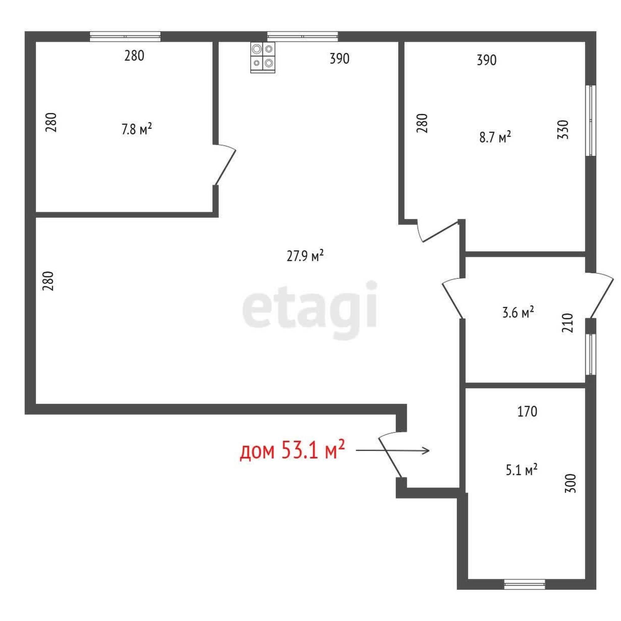 Купить дачу, дом, коттедж за 9 500 000 рублей на п. Северка — ж/д ст. Палкино