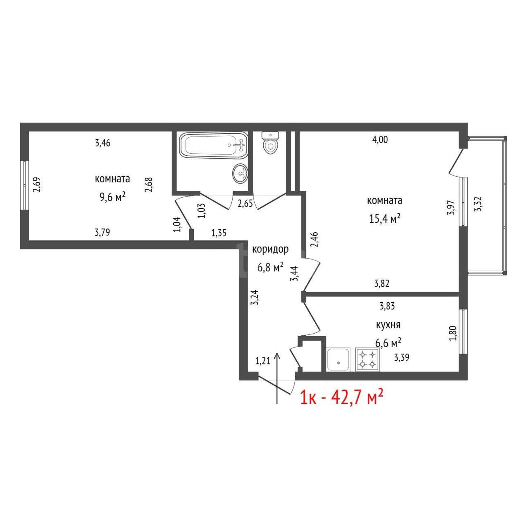 Продажа 2-комн квартиры Техническая улица