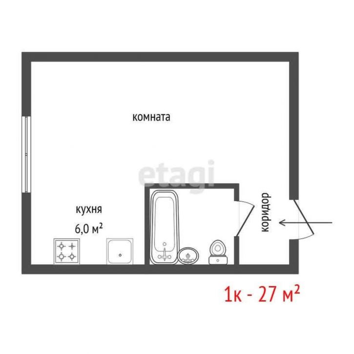 Комната улица Народного Фронта