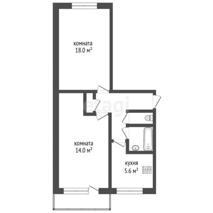 2-комн квартира улица Избирателей