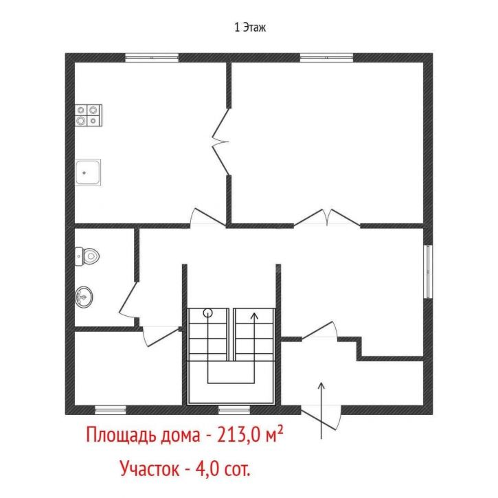 Коттедж/дом Бисертская улица