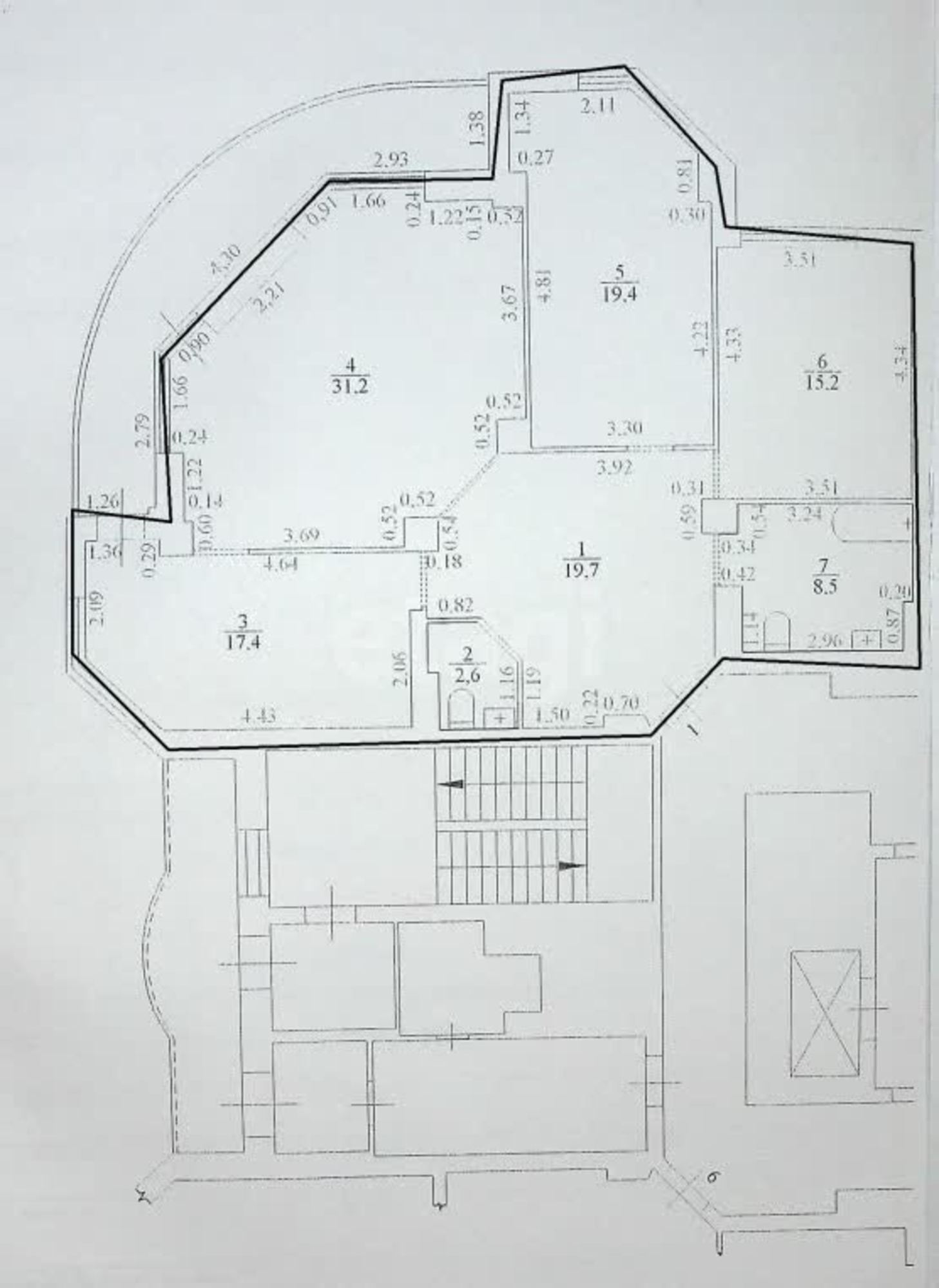 Продажа 3-комн квартиры улица Радищева