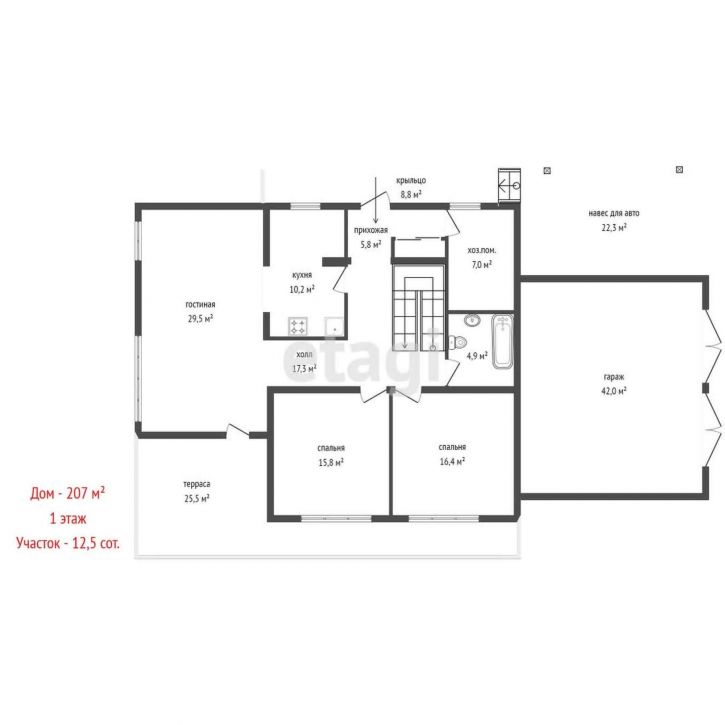 Коттедж/дом Октябрьский район