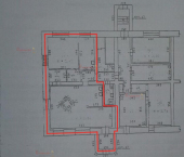 офис 75 кв м, этаж 1/5 Гончарный 3А