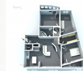 3-комн, 118кв м, этаж 5/18 Белинского 177