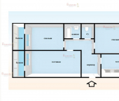 3-комн, 60кв м, этаж 4/9 Пехотинцев 10