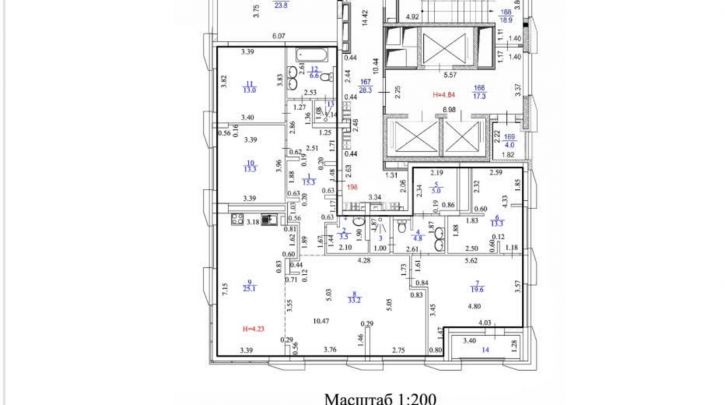 4-комн квартира улица Попова