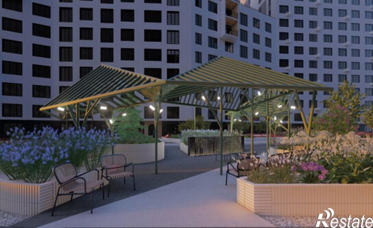 1-комн квартира в новом доме улица Цвиллинга, 7Ч,  д. 7Ч