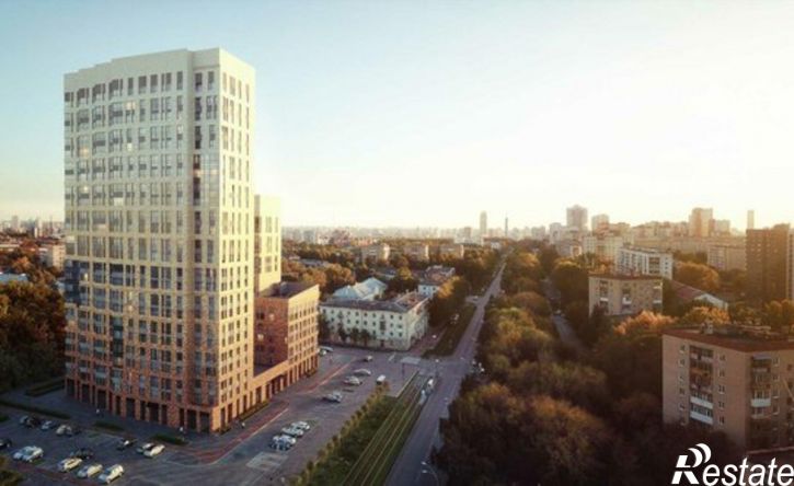 1-комн квартира в новом доме Студенческая улица, 1В,  д. 1В