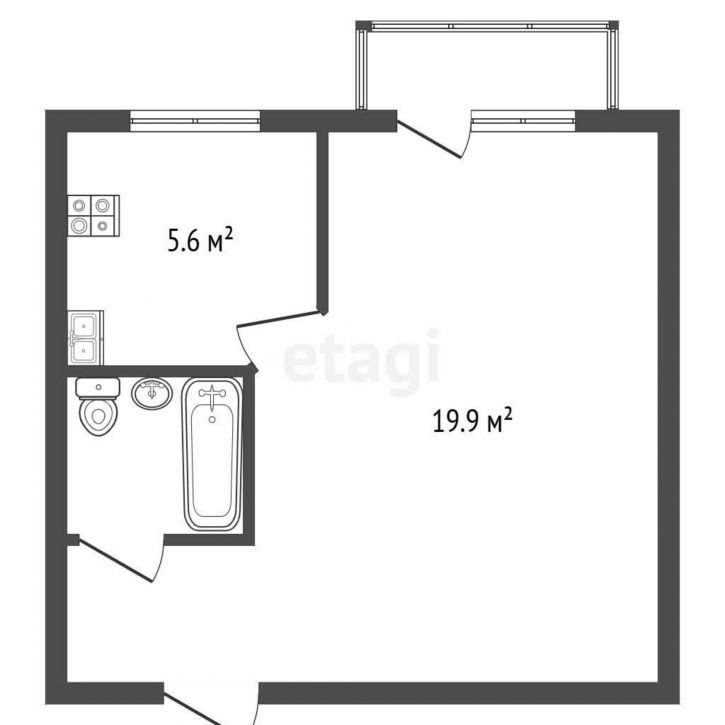 1-комн квартира улица Избирателей