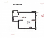 торговое помещение 48.7 кв м Амундсена 2