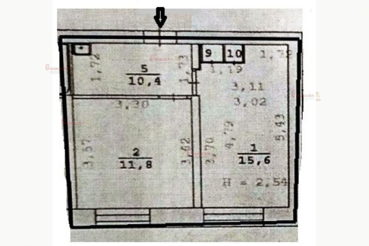 1-комн квартира Июльская 16