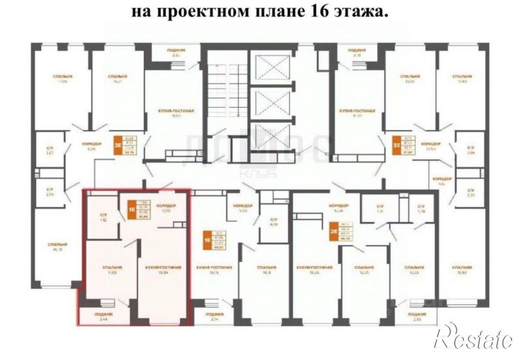 1-комн квартира в новом доме ул Студенческая, 1М,  д. 1М