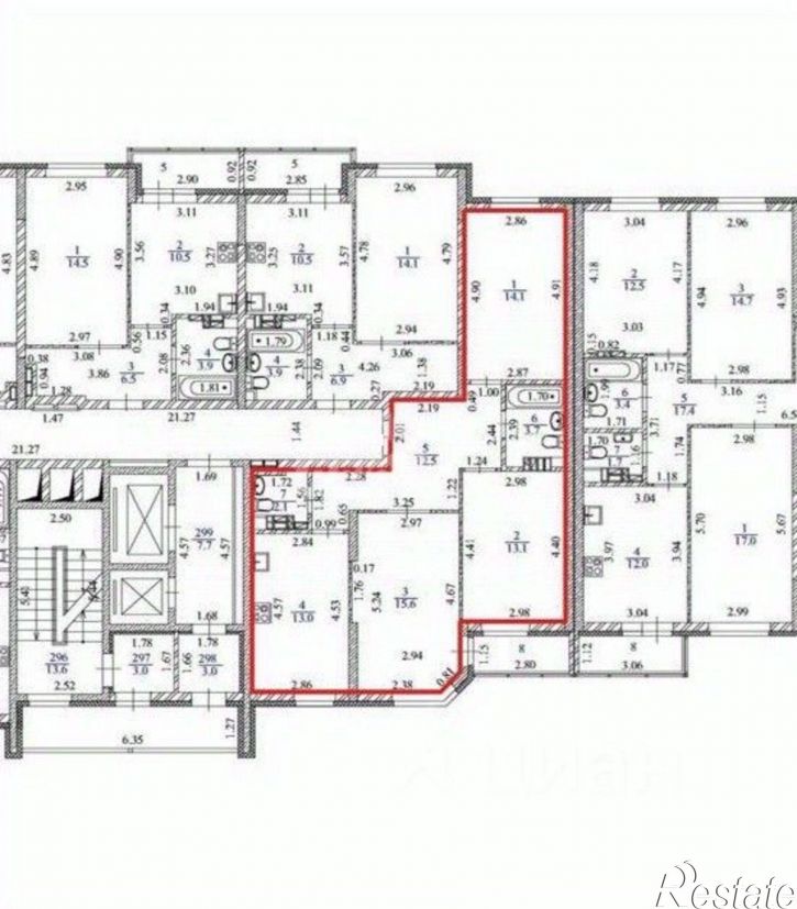 3-комн квартира проспект Академика Сахарова, 29/4,  д. 29/4