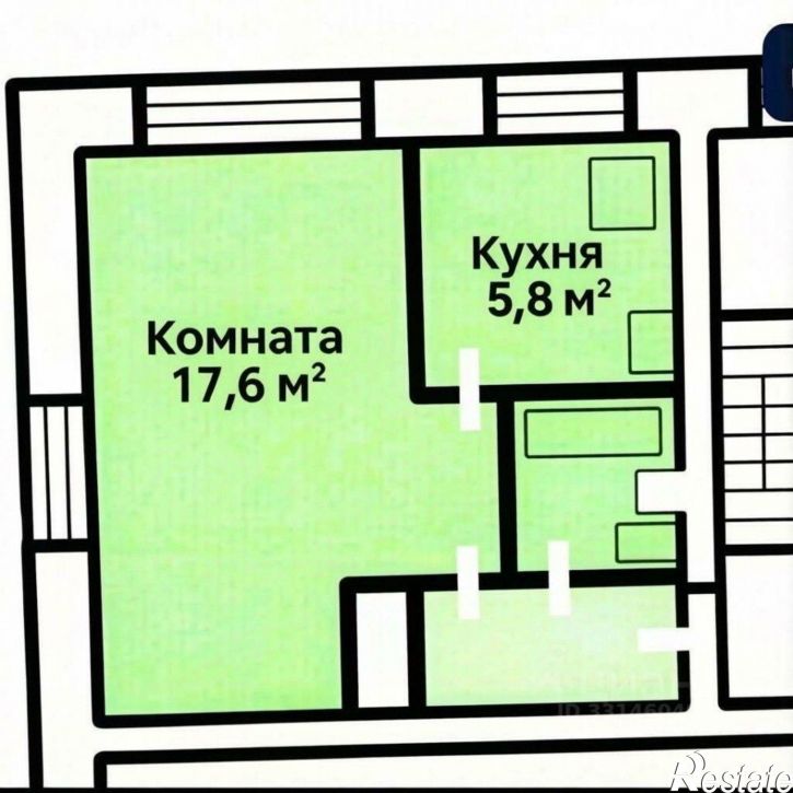 1-комн квартира Расточная улица, 45,  д. 45