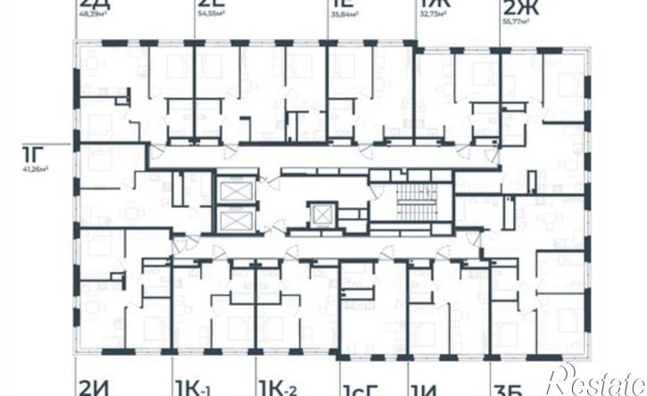 2-комн квартира в новом доме ул Академика Ландау, 5/1,  д. 5/1