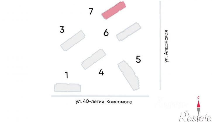 3-комн квартира в новом доме микрорайон ЖБИ