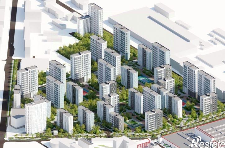 3-комн квартира в новом доме микрорайон ЖБИ
