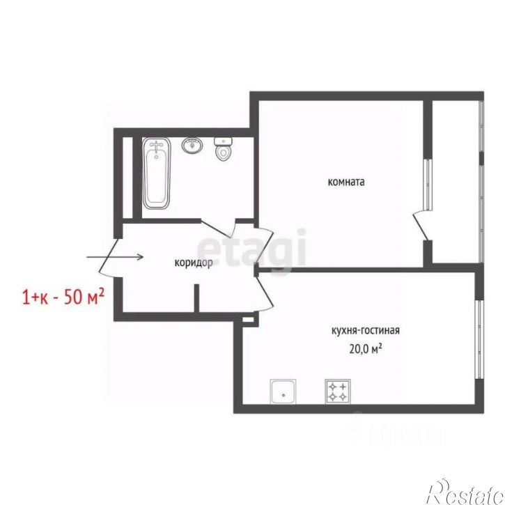 1-комн квартира ул Азина, 22/7,  д. 22/7