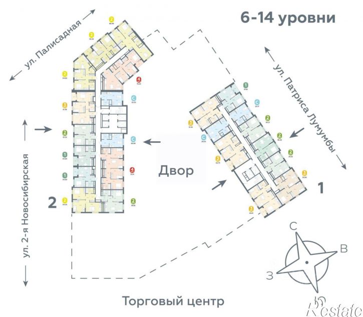 1-комн квартира в новом доме ул Патриса Лумумбы, 4а,  д. 4а