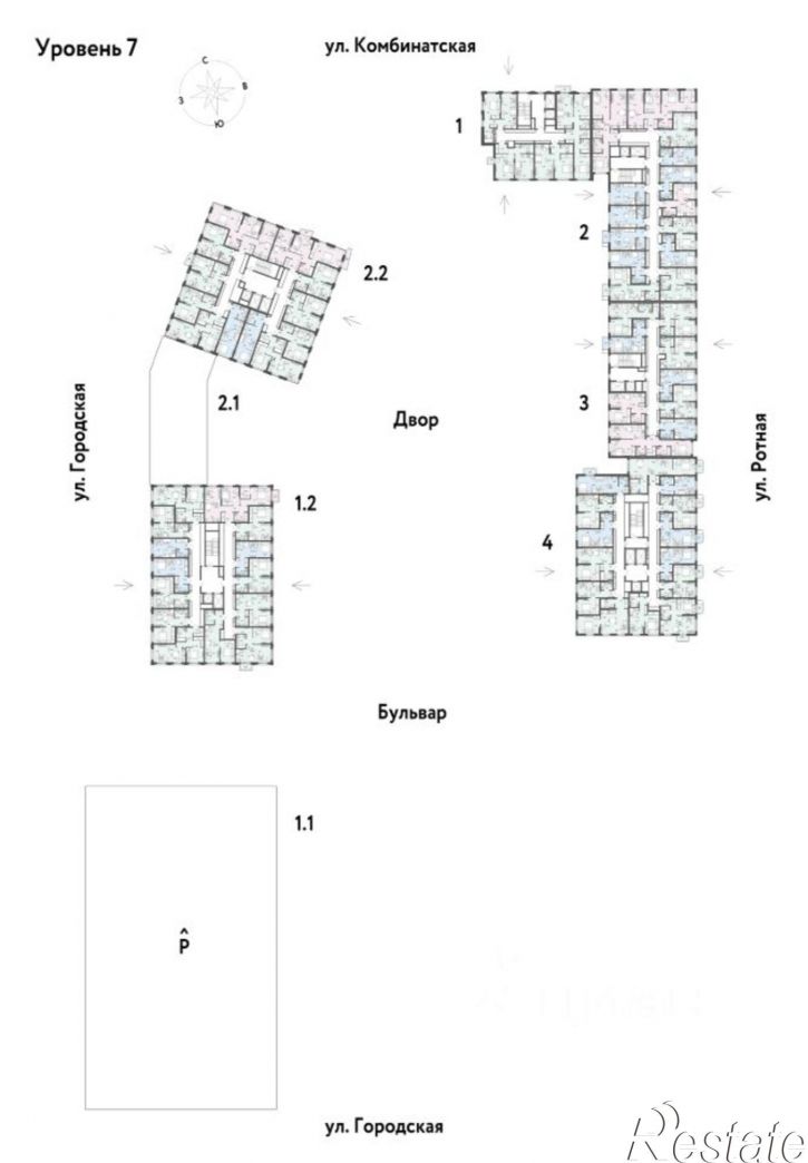 2-комн квартира в новом доме ул Комбинатская, 6А,  д. 6А