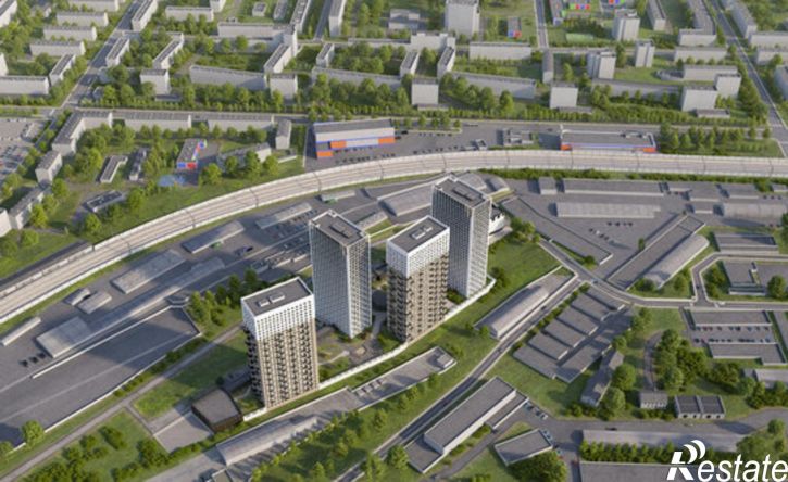 3-комн квартира в новом доме ул Вишневая, 39а,  д. 39а