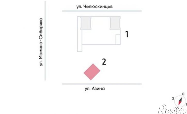 1-комн квартира в новом доме ул Мамина-Сибиряка, 2,  д. 2