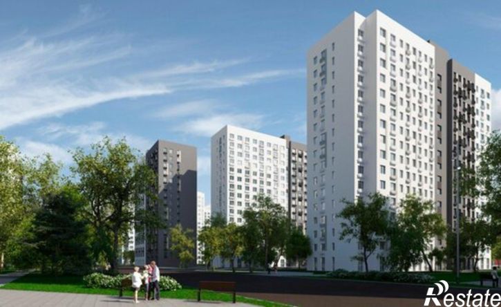 1-комн квартира в новом доме жилой район Комсомольский
