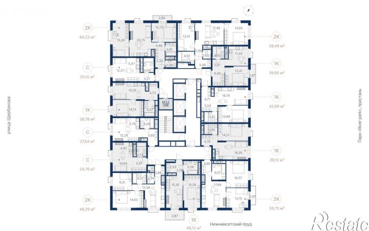 1-комн квартира в новом доме ул Щербакова, 150Б,  д. 150Б