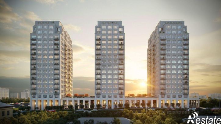 3-комн квартира в новом доме Северный пер, 2 2,  д. 2 2,  к. 2