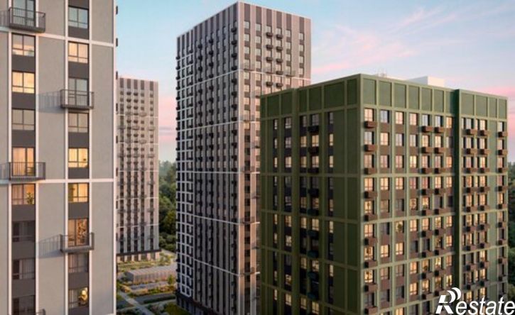 1-комн квартира в новом доме микрорайон Академический, 22-й квартал, ЖК Разум на Матв