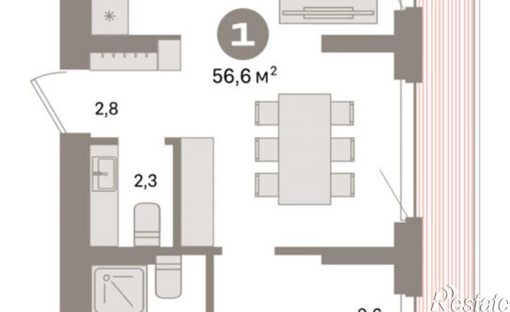 1-комн квартира в новом доме ул Сортировочная, 22,  д. 22
