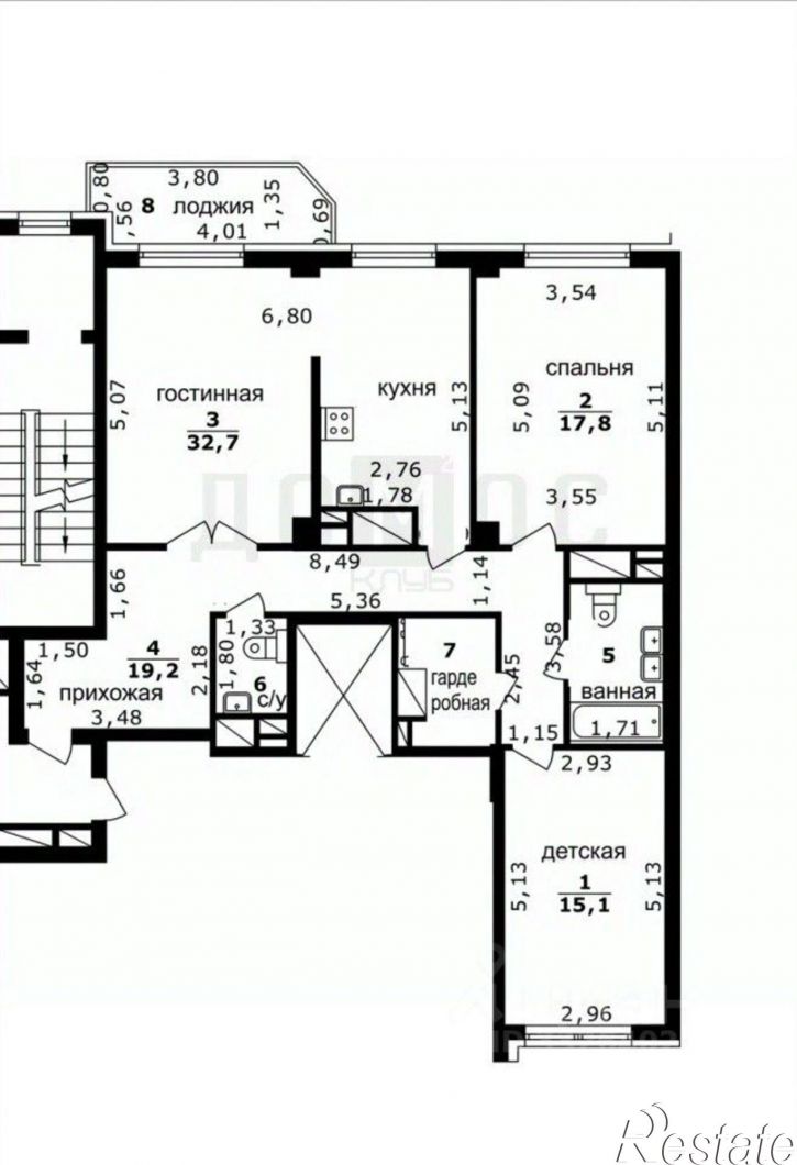 3-комн квартира ул Мира, 41,  д. 41