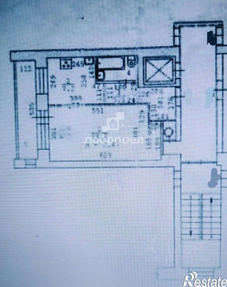 1-комн квартира ул Кировградская, 49б,  д. 49б