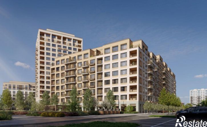 3-комн квартира в новом доме ул Академика Ландау, 1,  д. 1