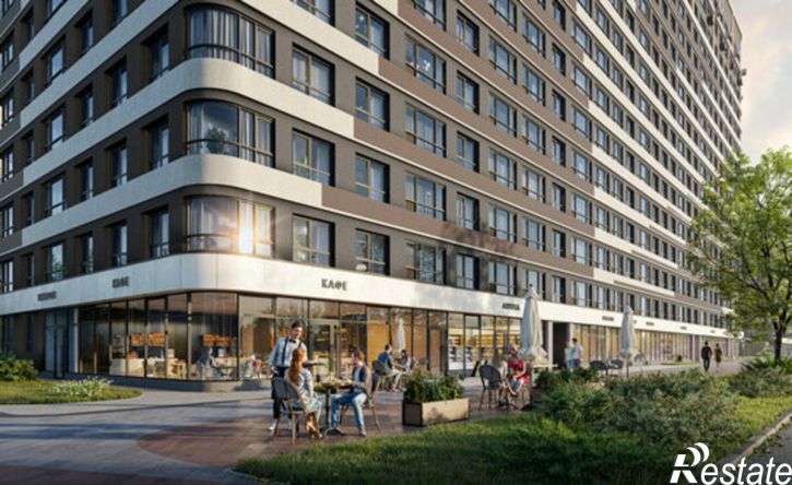 1-комн квартира в новом доме улица Рябинина, 42