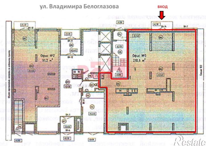 Торговое помещение пр-кт Космонавтов, 110,  д. 110