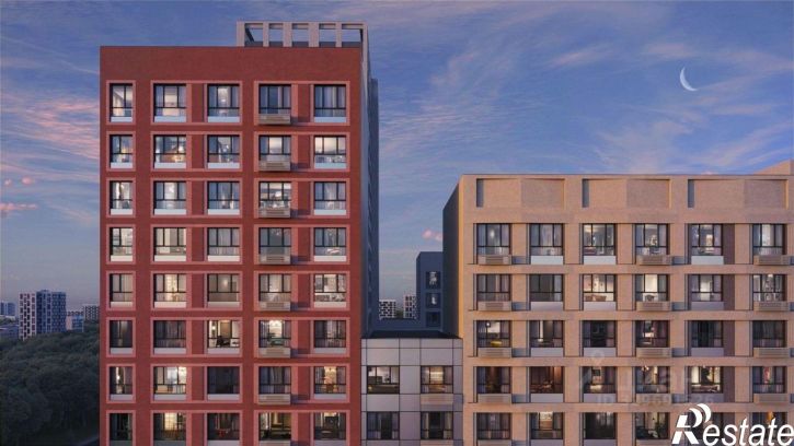 2-комн квартира в новом доме ул Академика Парина, 11 1,  д. 11 1,  к. 1