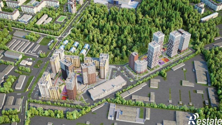 1-комн квартира в новом доме улица Учителей