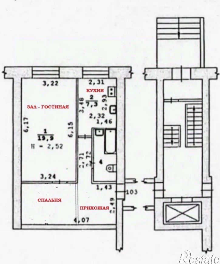 1-комн квартира ул Патриса Лумумбы, 38,  д. 38