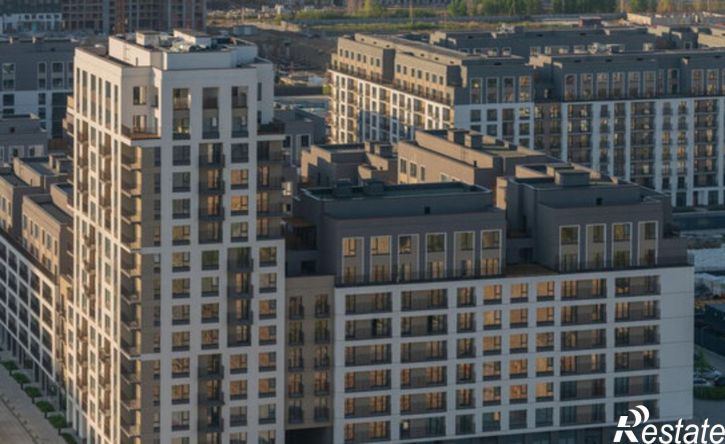 3-комн квартира в новом доме микрорайон Академический, 19-й квартал, ЖК Брусника в Ак
