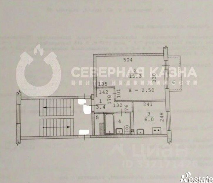 1-комн квартира ул Заводская, 43/2,  д. 43/2