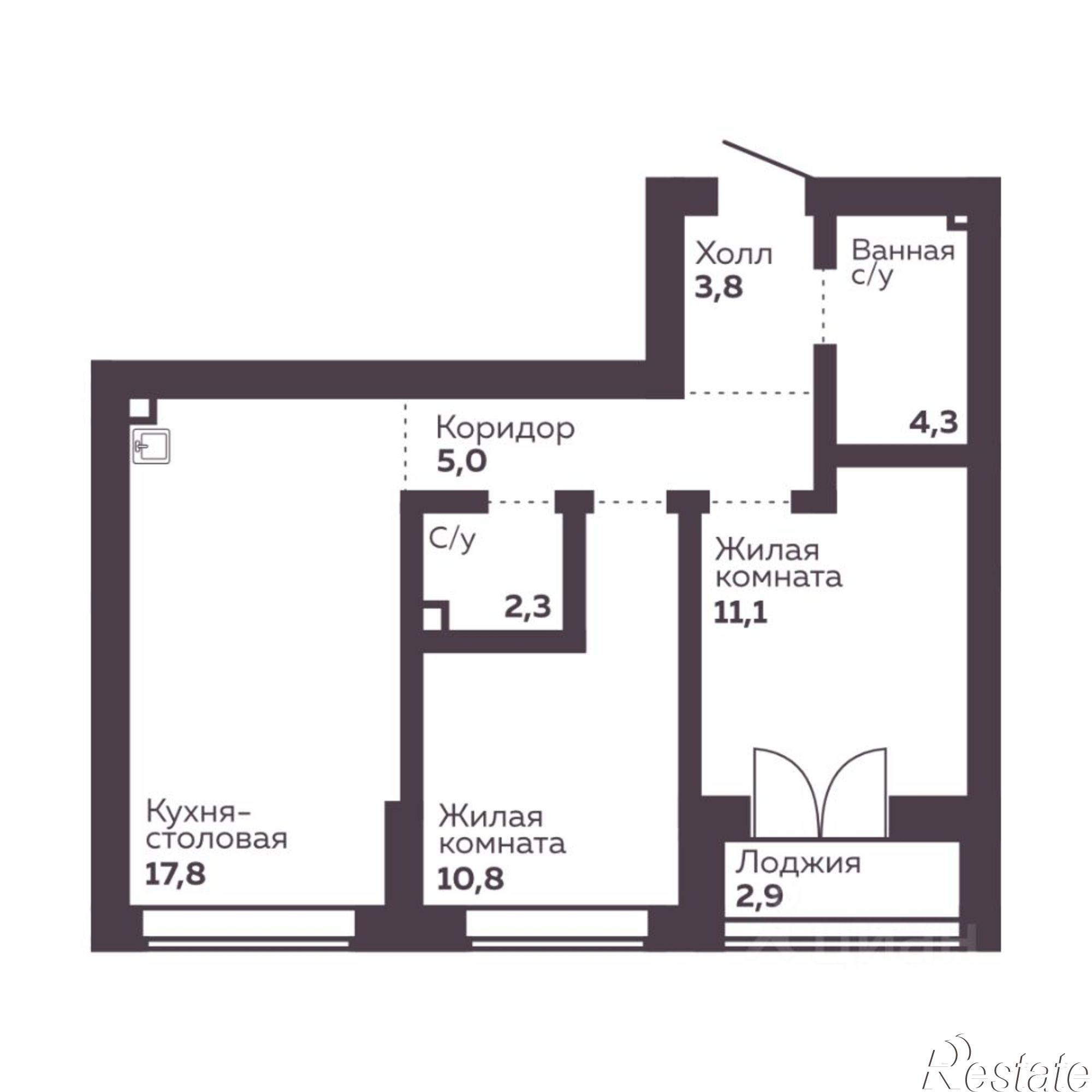 Купить квартиру за 10 391 900 рублей