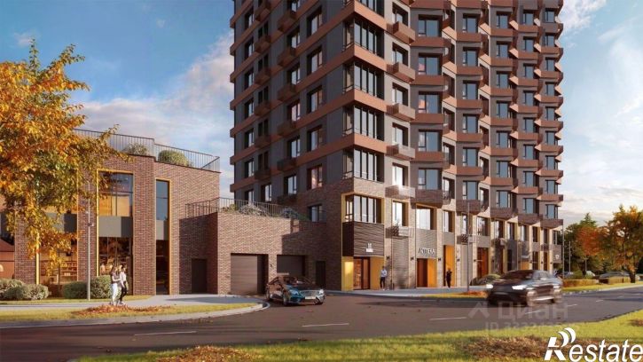 2-комн квартира в новом доме