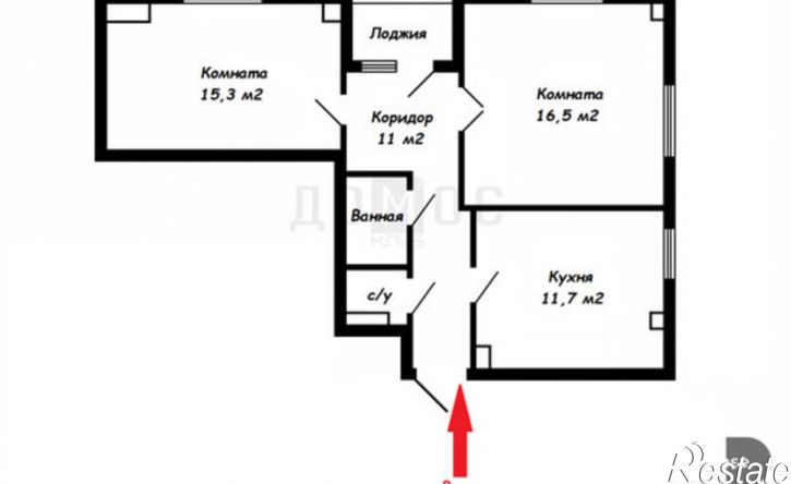 2-комн квартира ул Хрустальногорская, 77,  д. 77