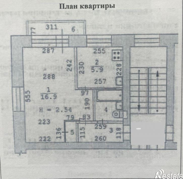 1-комн квартира ул Мичурина, 56,  д. 56