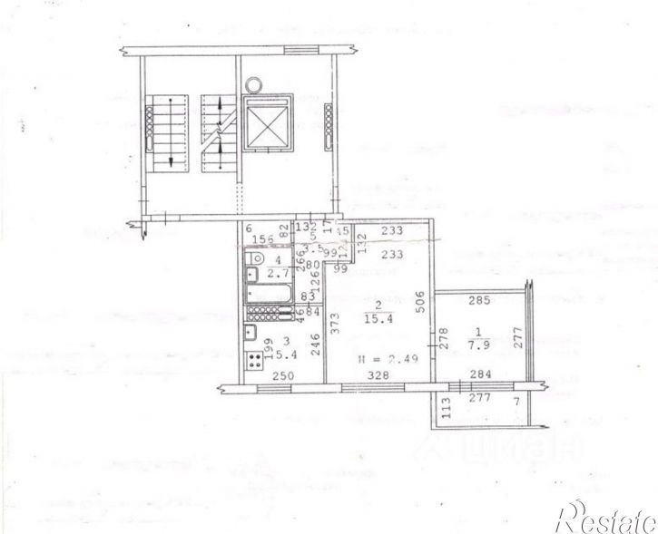 2-комн квартира ул Бебеля, 154,  д. 154