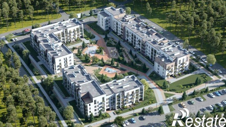 1-комн квартира в новом доме Абрикосовая улица, 60/2,  д. 60/2